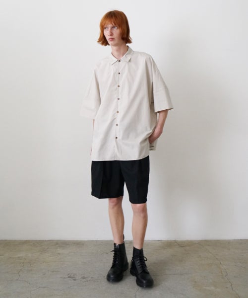 VU dolman shirt finx cotton [OFF BEIGE］vu-sht-006