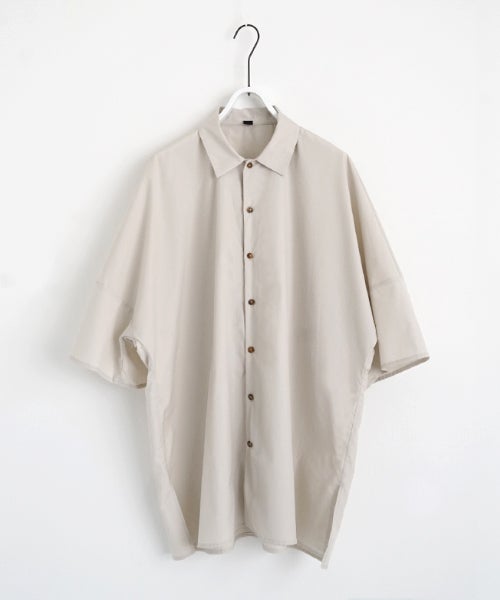 VU dolman shirt finx cotton [OFF BEIGE］vu-sht-006