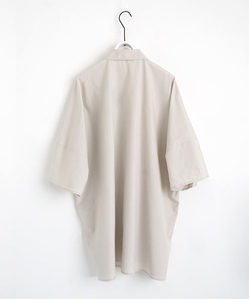 VU dolman shirt finx cotton [OFF BEIGE］vu-sht-006