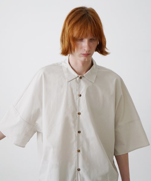 VU dolman shirt finx cotton [OFF BEIGE］vu-sht-006