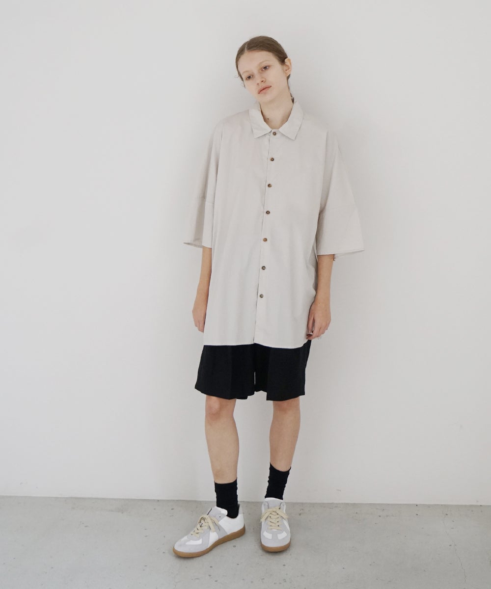 VUm dolman shirt finx cotton [OFF BEIGE］ vu-sht-006