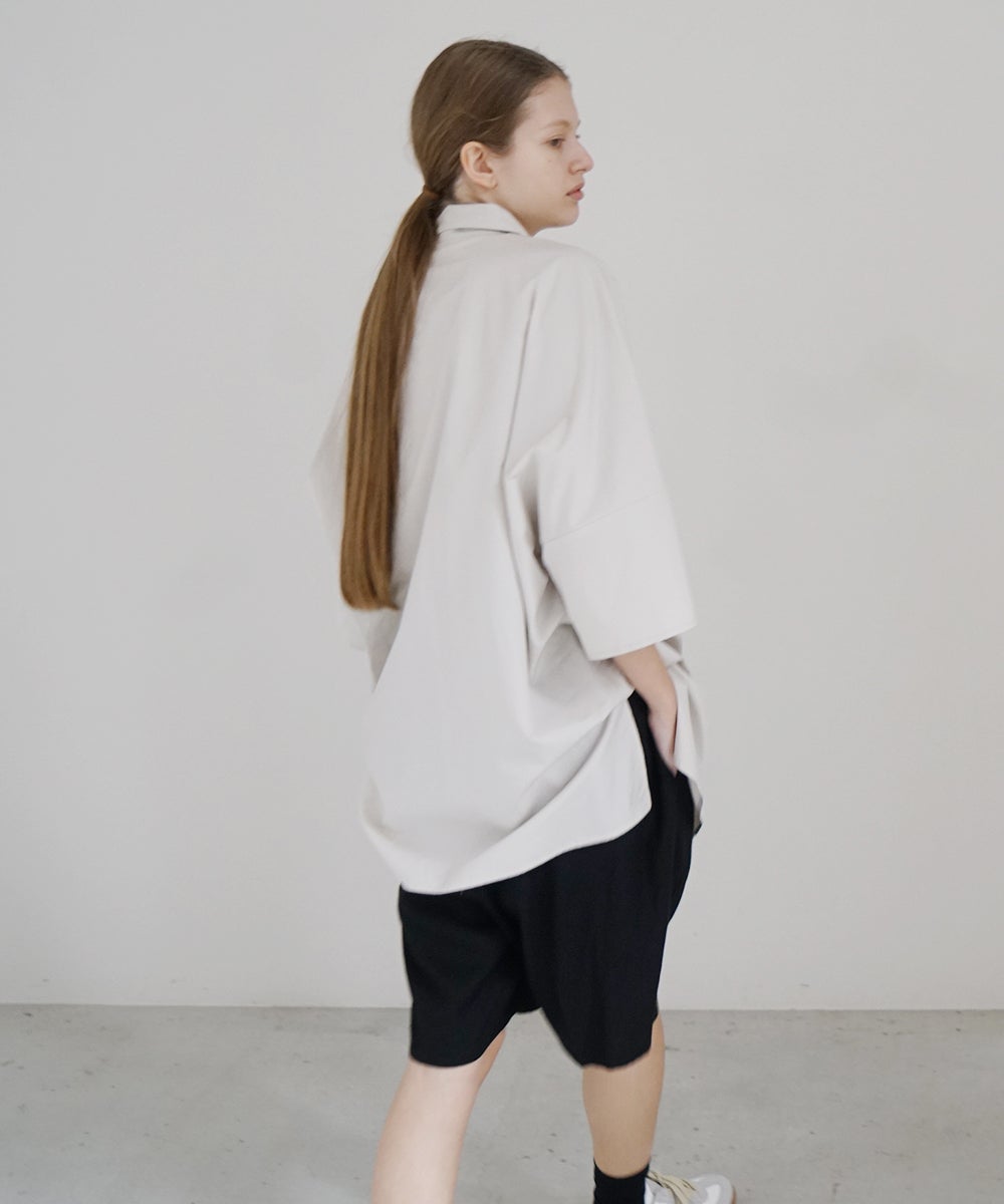 VUm dolman shirt finx cotton [OFF BEIGE］ vu-sht-006