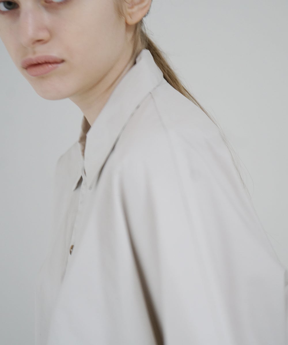 VUm dolman shirt finx cotton [OFF BEIGE］ vu-sht-006