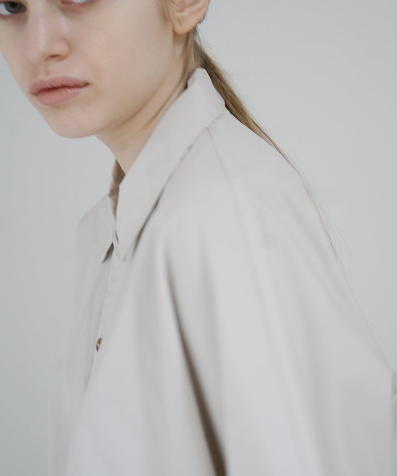 VUm dolman shirt finx cotton [OFF BEIGE］ vu-sht-006