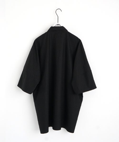 VU dolman shirt finx cotton [BLACK］vu-sht-006