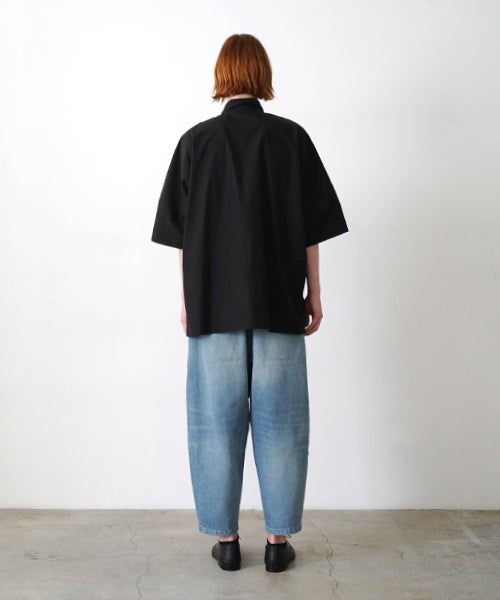 VU dolman shirt finx cotton [BLACK］vu-sht-006