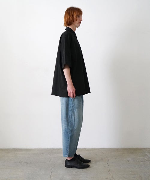 VU dolman shirt finx cotton [BLACK］vu-sht-006