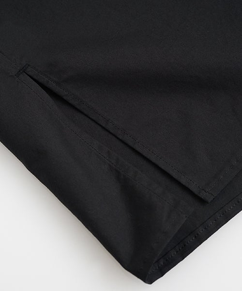 VU dolman shirt finx cotton [BLACK］vu-sht-006