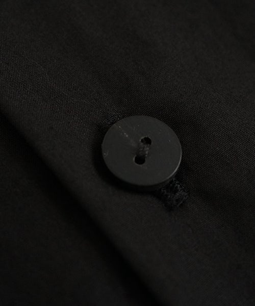 VU dolman shirt finx cotton [BLACK］vu-sht-006
