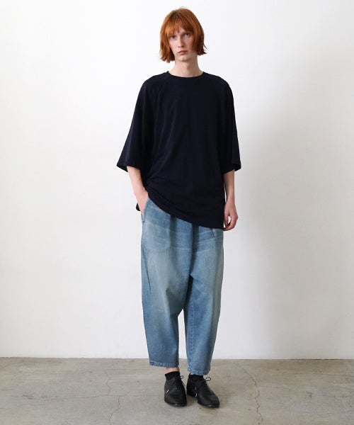  VU suvin ballon t-shirt [NAVY］vu-cut-003