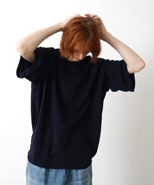 VU suvin ballon t-shirt [NAVY］vu-cut-003