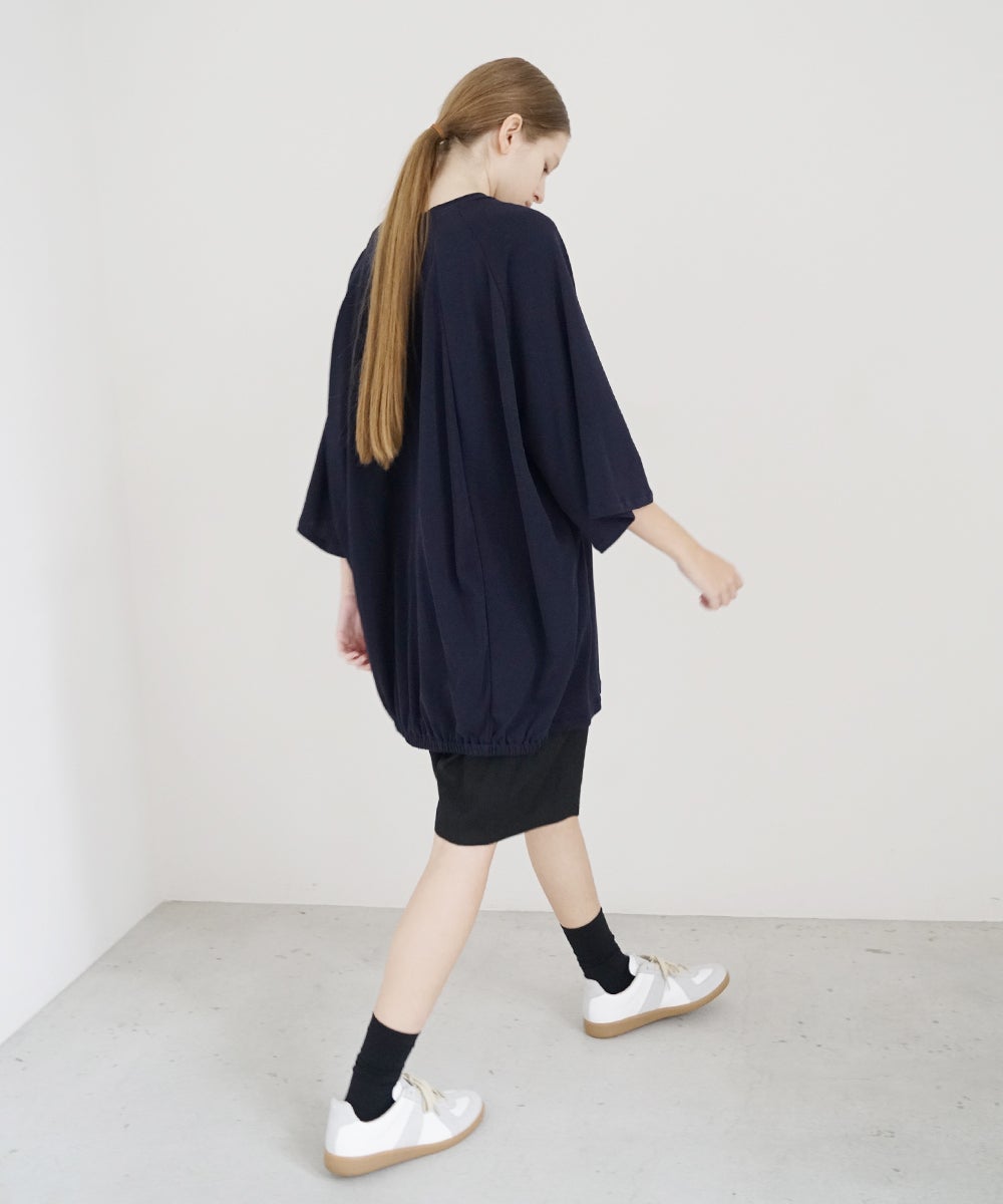 VUm suvin ballon t-shirt [NAVY］vu-cut-003