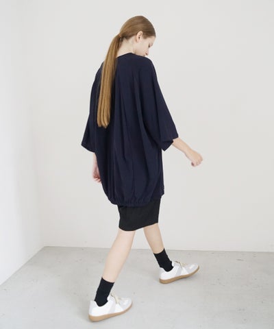 VUm suvin ballon t-shirt [NAVY］vu-cut-003