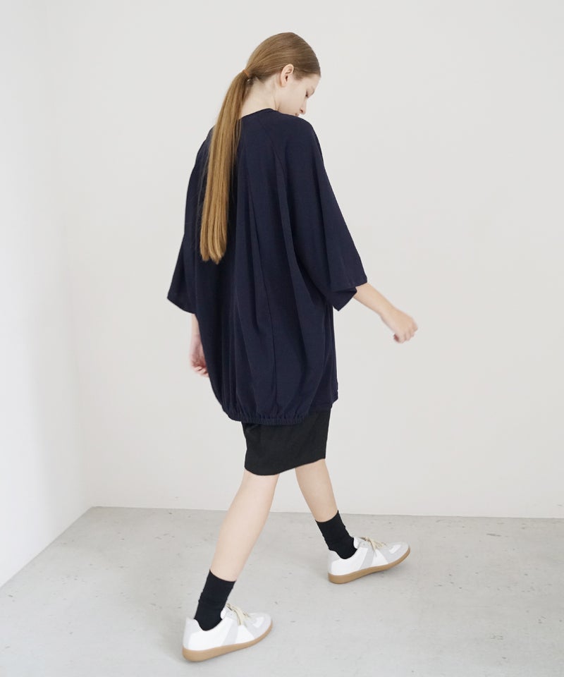 VUm suvin ballon t-shirt [NAVY］vu-cut-003