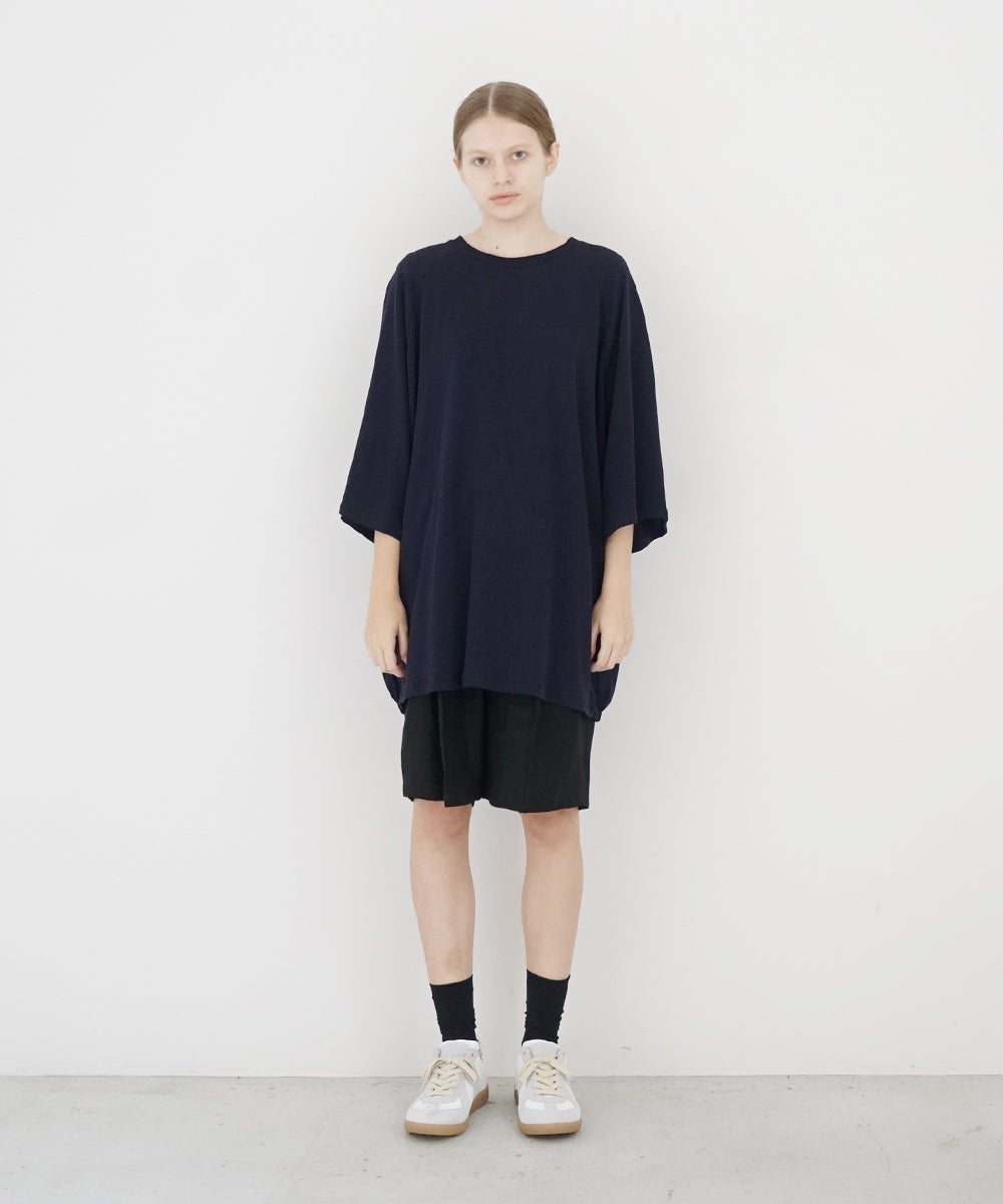 VUm suvin ballon t-shirt [NAVY］vu-cut-003