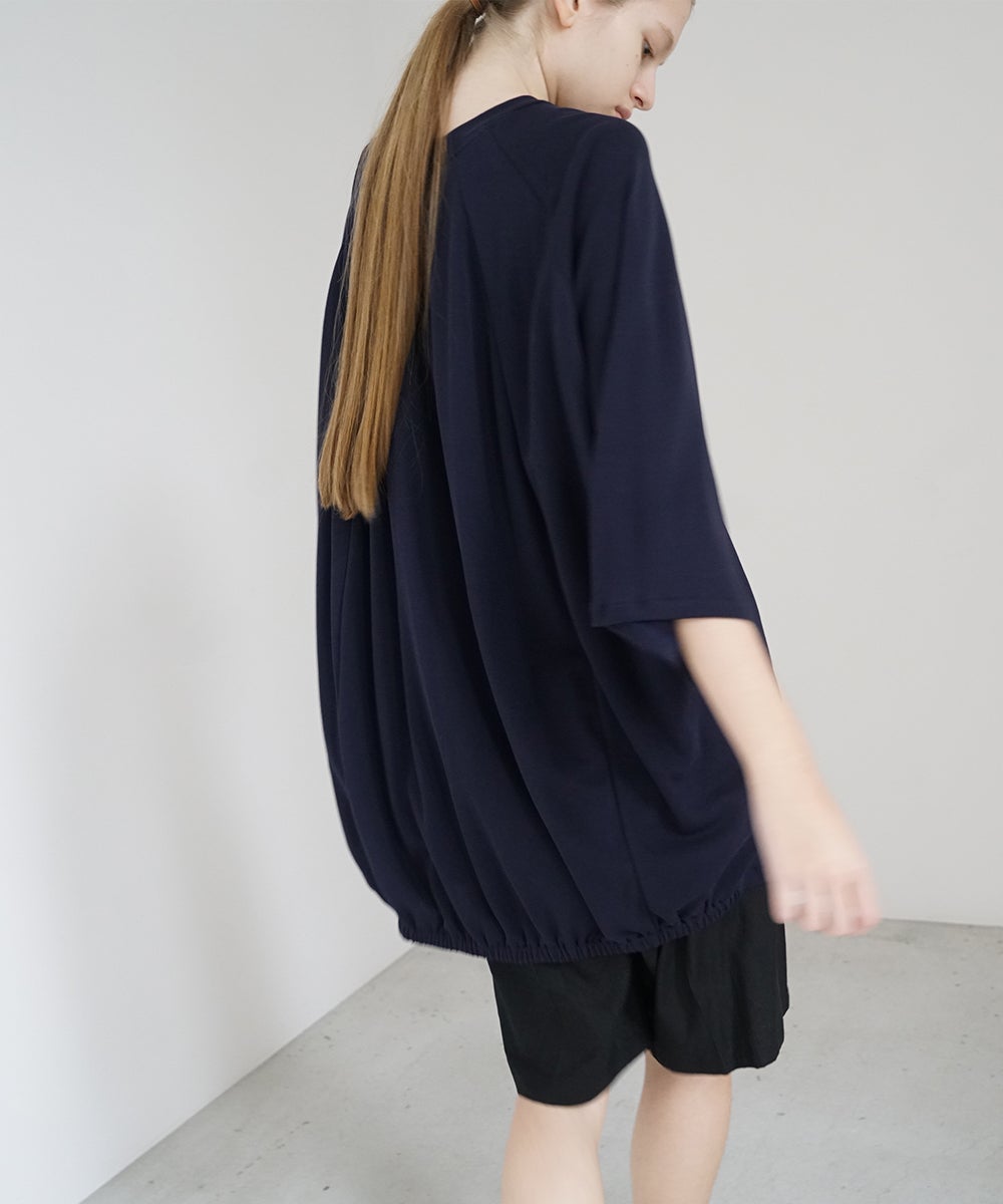 VUm suvin ballon t-shirt [NAVY］vu-cut-003