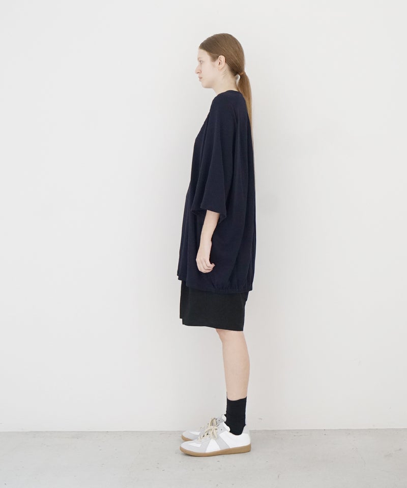VUm suvin ballon t-shirt [NAVY］vu-cut-003