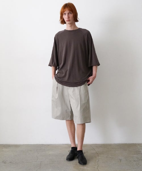 VU suvin ballon t-shirt [GREIGE］vu-cut-003