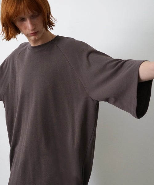 VU suvin ballon t-shirt [GREIGE］vu-cut-003