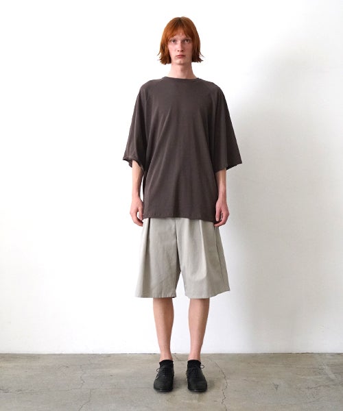 VU suvin ballon t-shirt [GREIGE］vu-cut-003