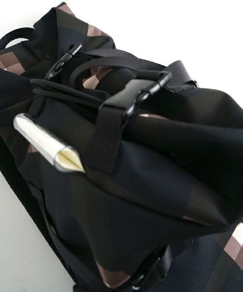 macromauro マクロマウロBIG CHECK KAOS SMALL リュックサック