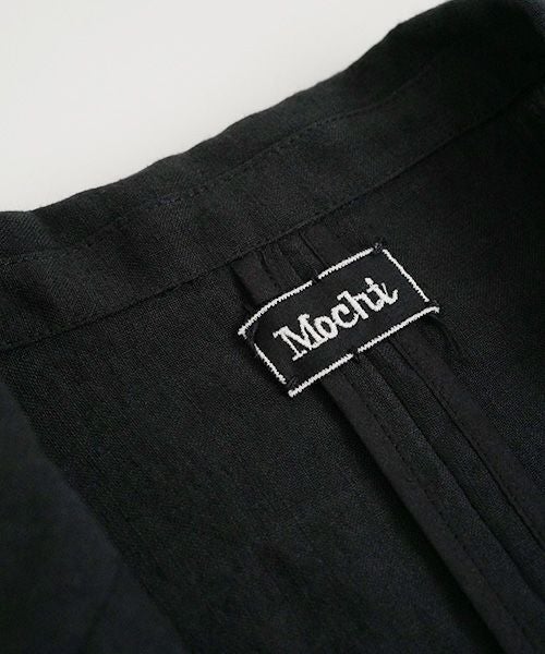 Mochi モチ linen shirt jacket [black] ms26-ja-01