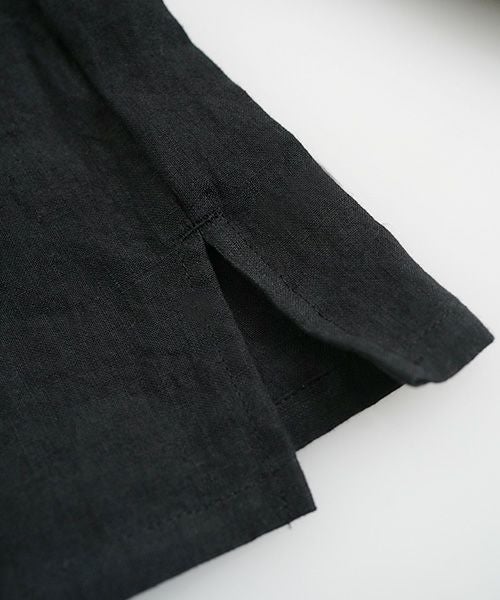 Mochi モチ linen shirt jacket [black] ms26-ja-01