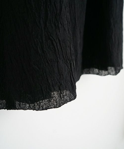 Mochi モチ layered tulle long skirt [black] ms26-sk-01