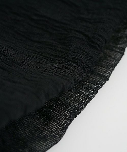 Mochi モチ layered tulle long skirt [black] ms26-sk-01