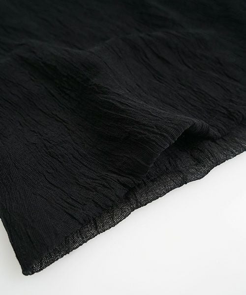 Mochi モチ layered tulle long skirt [black] ms26-sk-01