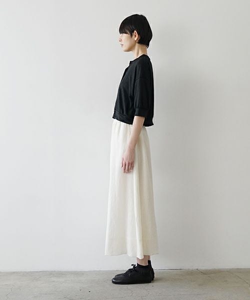 Mochi モチ layered tulle long skirt [white] ms26-sk-01