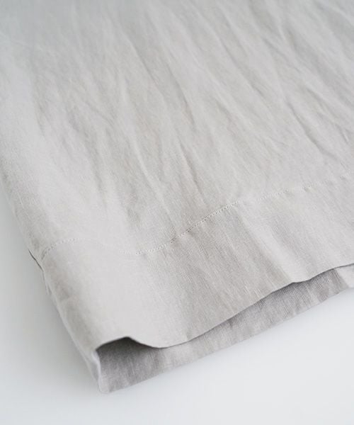  Mochi モチ panel bulky tee blouse [frosty gray] ms26-b-01