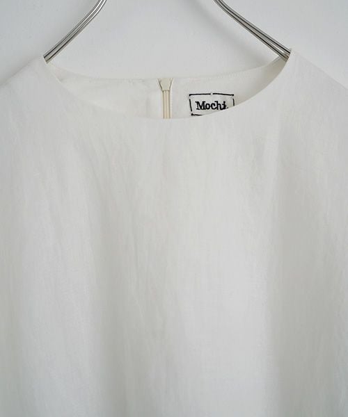 Mochi モチ panel bulky tee blouse [off white] ms26-b-01