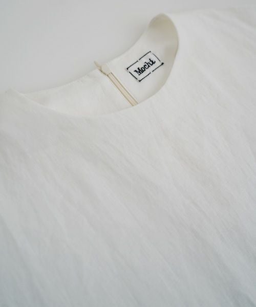 Mochi モチ panel bulky tee blouse [off white] ms26-b-01