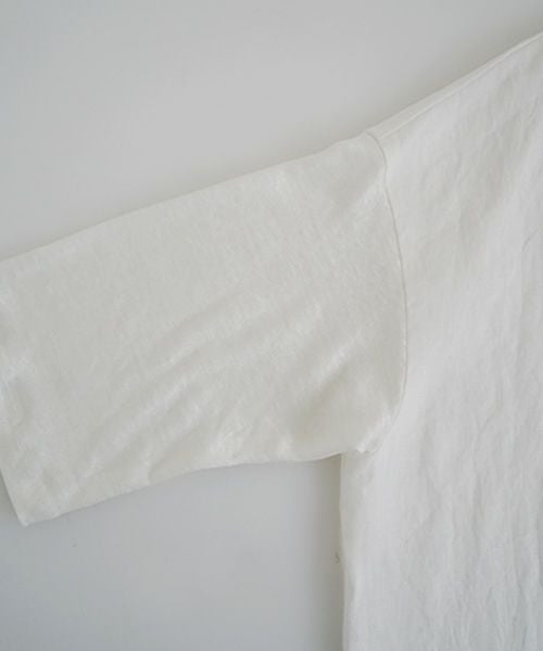 Mochi モチ panel bulky tee blouse [off white] ms26-b-01
