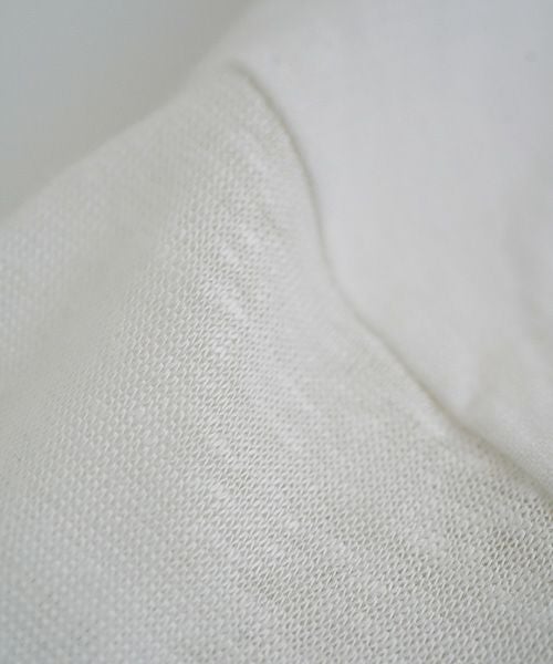 Mochi モチ panel bulky tee blouse [off white] ms26-b-01