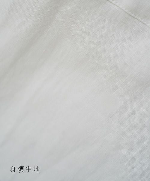 Mochi モチ panel bulky tee blouse [off white] ms26-b-01