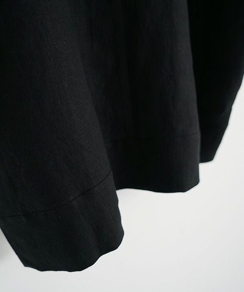 Mochi モチ panel bulky tee blouse [black] ms26-b-01