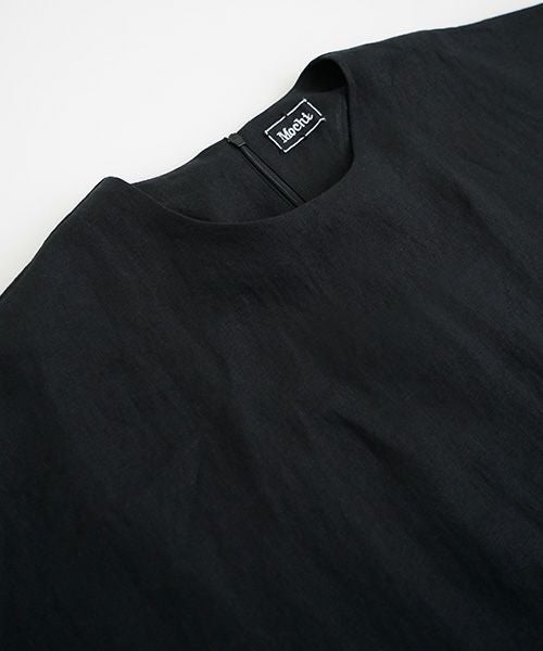 Mochi モチ panel bulky tee blouse [black] ms26-b-01