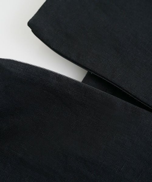 Mochi モチ panel bulky tee blouse [black] ms26-b-01