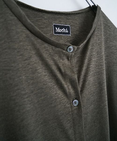Mochi モチ sleeveless knit dress [moss gray] 265ms-kn-01