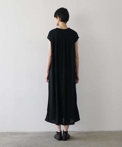Mochi モチ sleeveless knit dress [black]265ms-kn-01