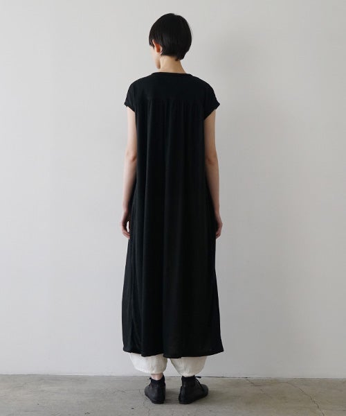 Mochi モチ sleeveless knit dress [black]265ms-kn-01