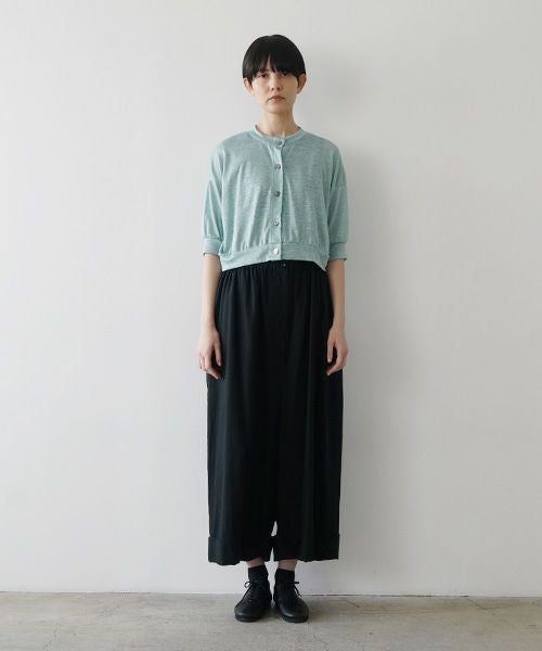 Mochi モチ bolero cardigan [smoke blue] ms24-jk-01