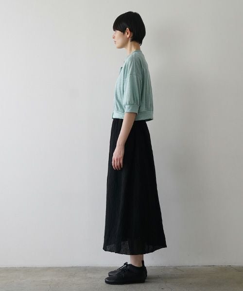Mochi モチ bolero cardigan [smoke blue] ms24-jk-01