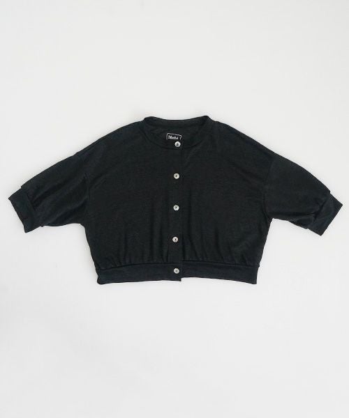 Mochi モチ bolero cardigan [black] ms24-jk-01