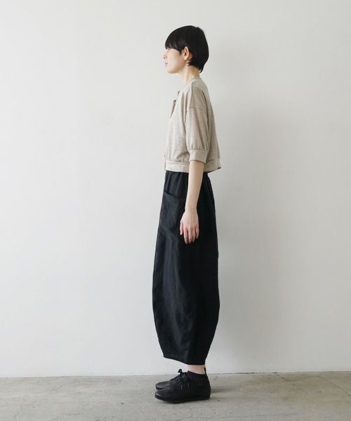 Mochi モチ bolero cardigan [natural linen] ms24-jk-01