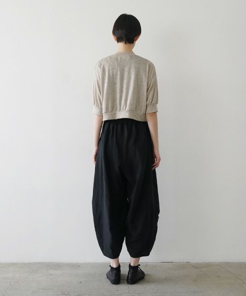 Mochi モチ bolero cardigan [natural linen] ms24-jk-01