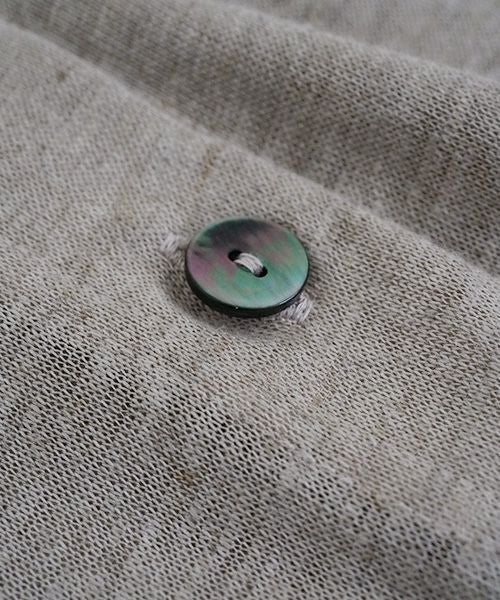 Mochi モチ bolero cardigan [natural linen] ms24-jk-01