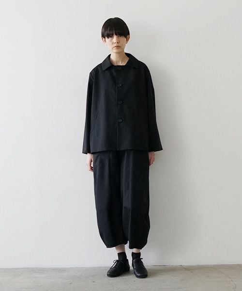  Mochi モチ a-line jacket [black] ma25-co-01